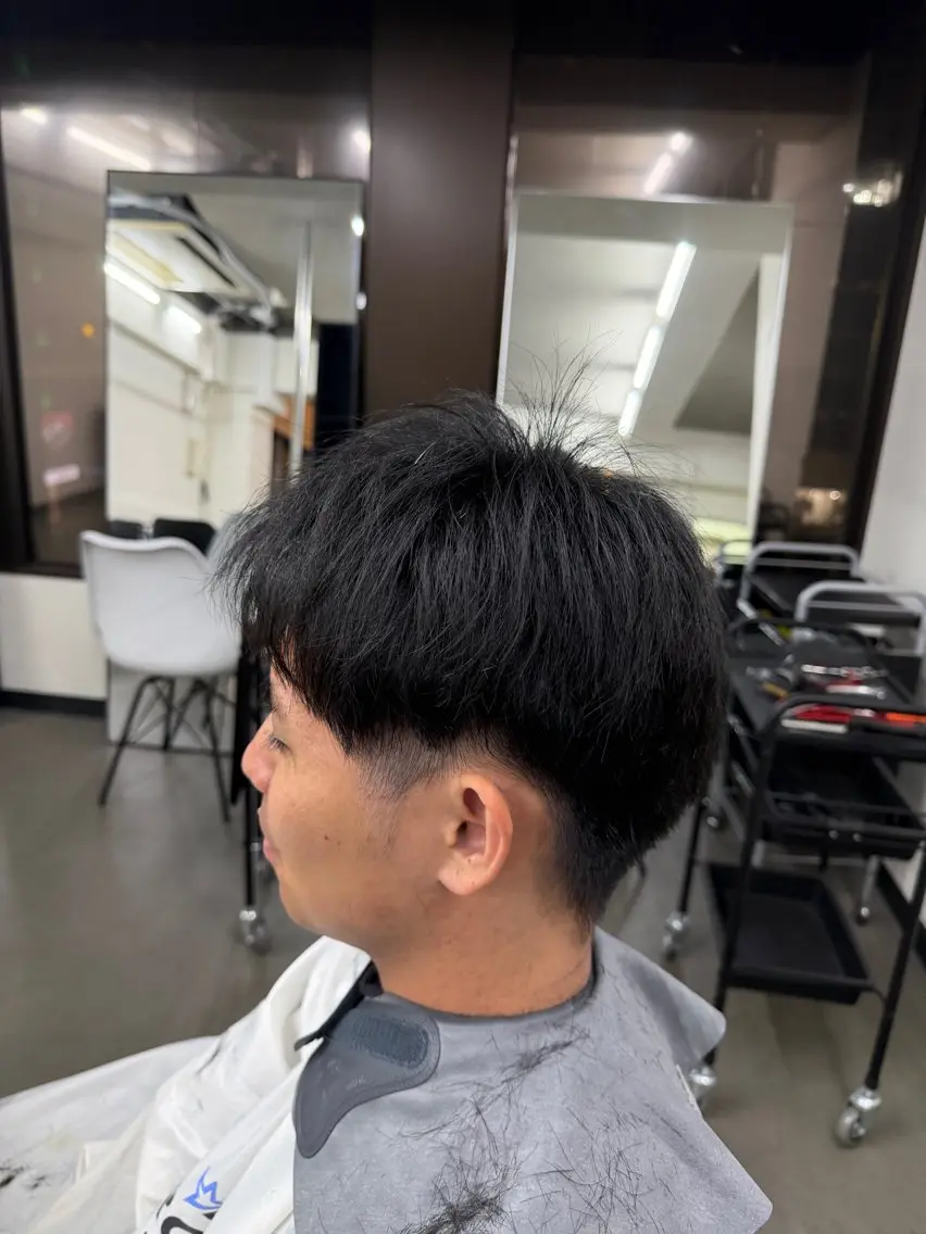 ショート 無料メンズカット モデル渋谷／はるとのヘアスタイル