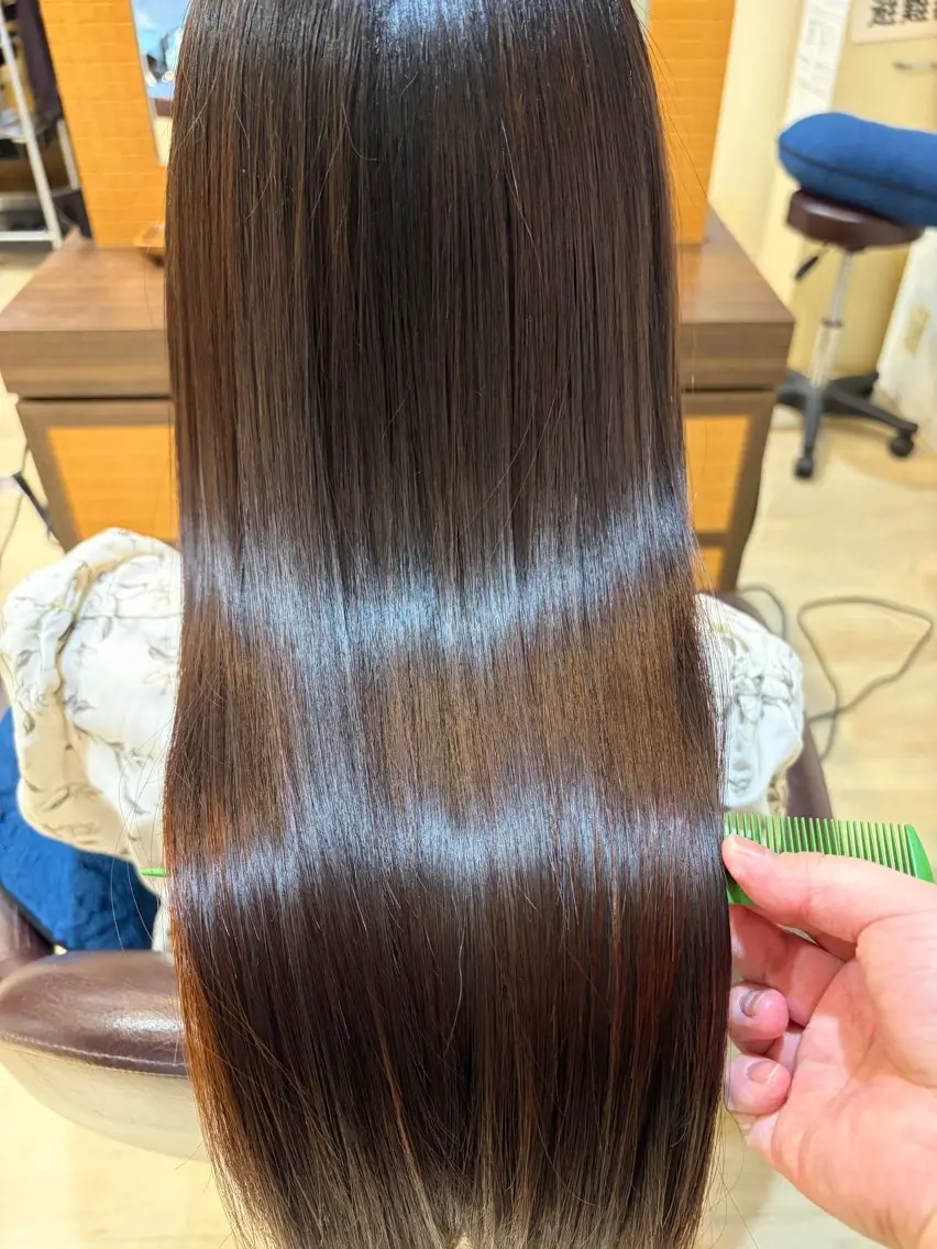 ミディアム ヘアカラー Orque_ REIRAのヘアスタイル