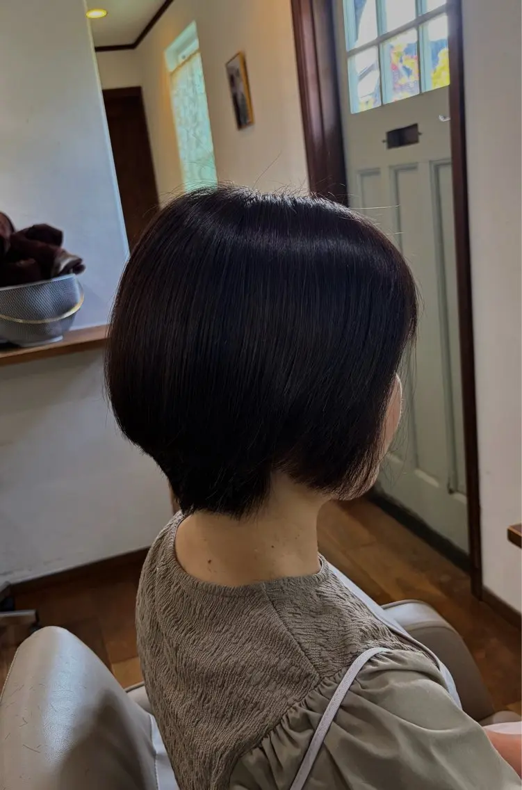 ショート ショートヘア 井上 結衣のヘアスタイル