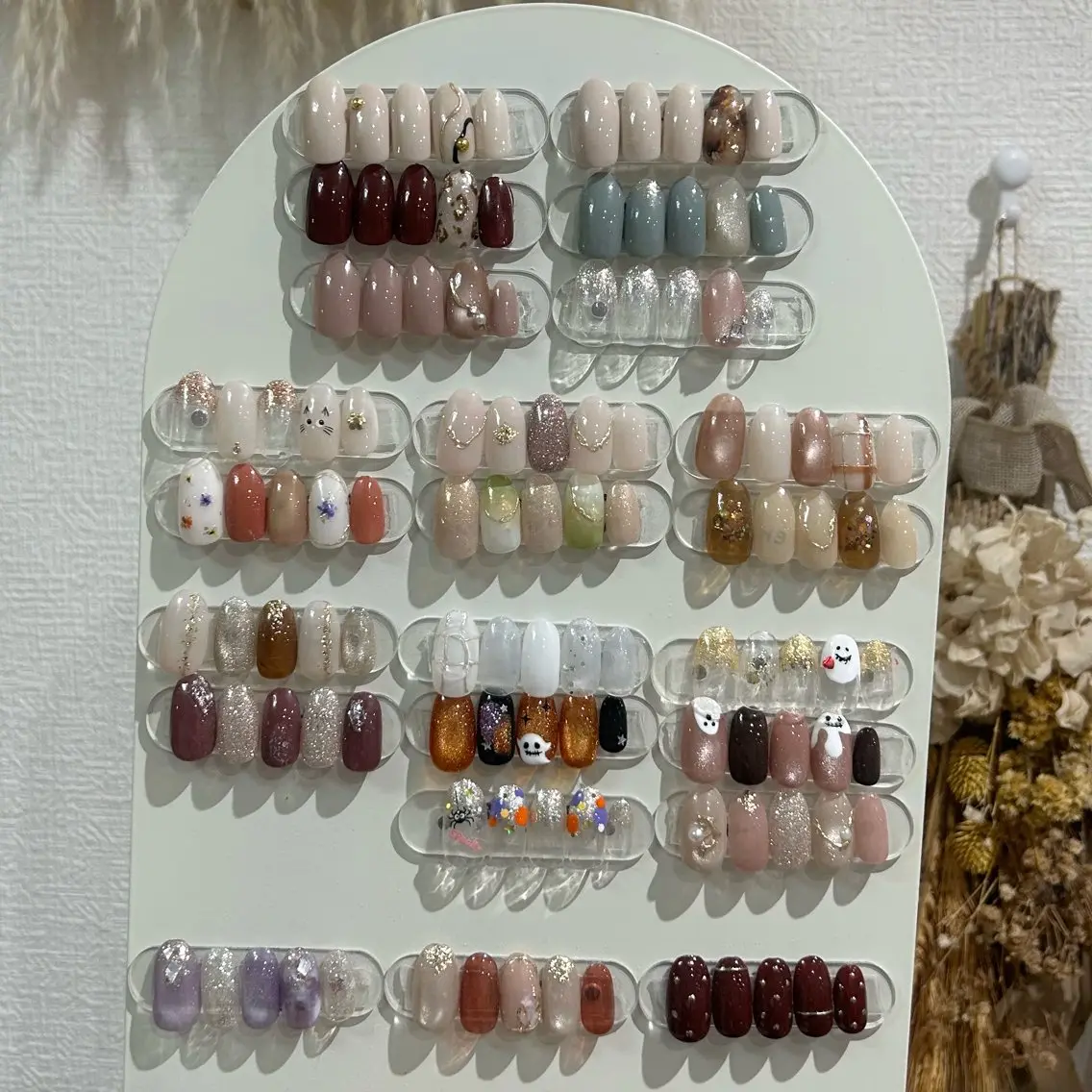 新作 秋ネイル🍁🍂5000円〜7000円(ハンドケア込み)の写真