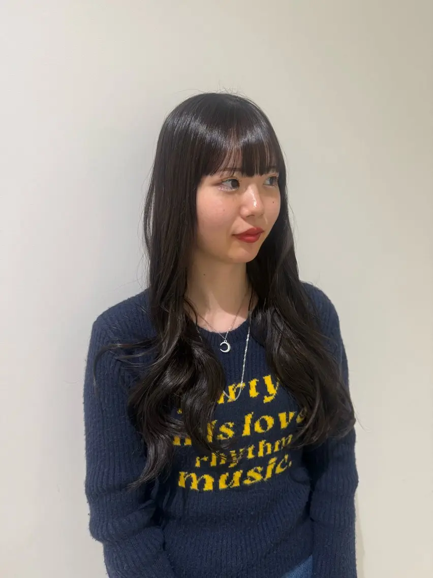 ロング ヘアカラー トリートメント 🐰美髪カラー／ア レンジ🐰きょかのヘアスタイル