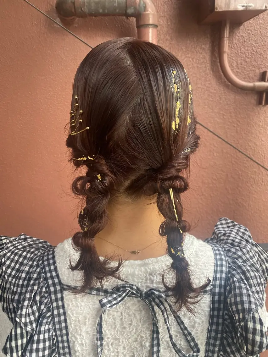 セミロング ヘアセット 【safric】 NAOのヘアスタイル