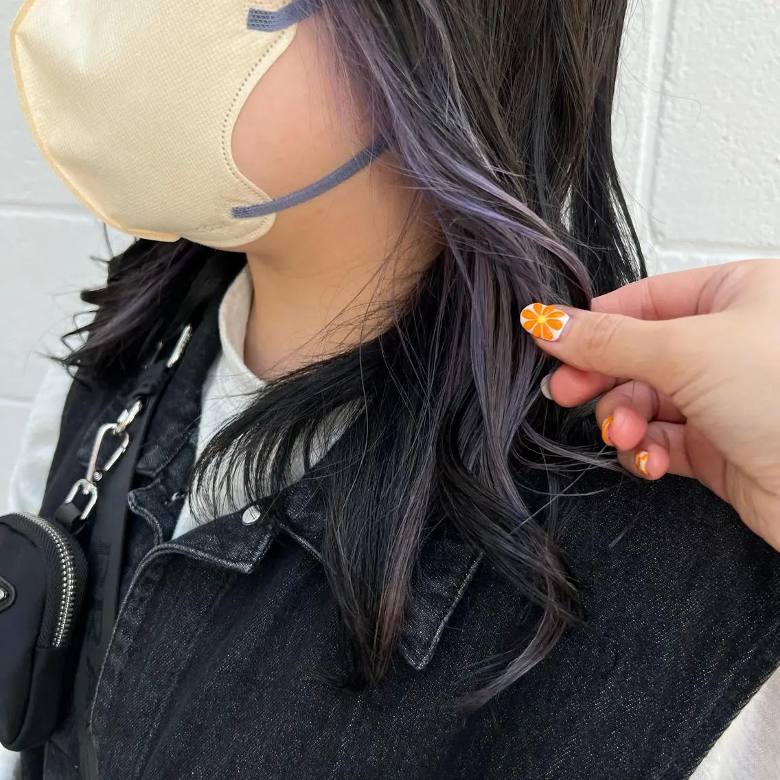 カラー ヘアカラー インナーカラー♡ Nanakoのヘアスタイル