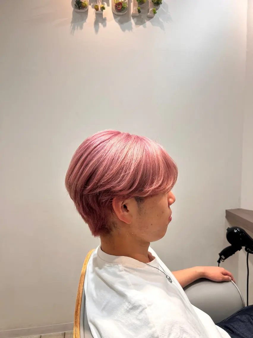 メンズ ✨ブリーチ　ハイトー ン✨Shotaのヘアスタイル