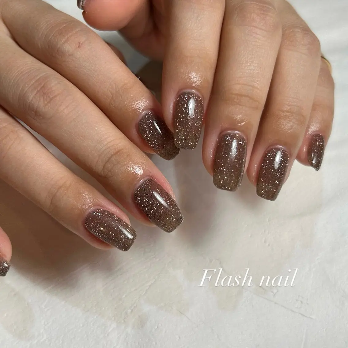 ネイル フラッシュネイル ハンドネイル MARU NAIL nanokaのネイルデザイン