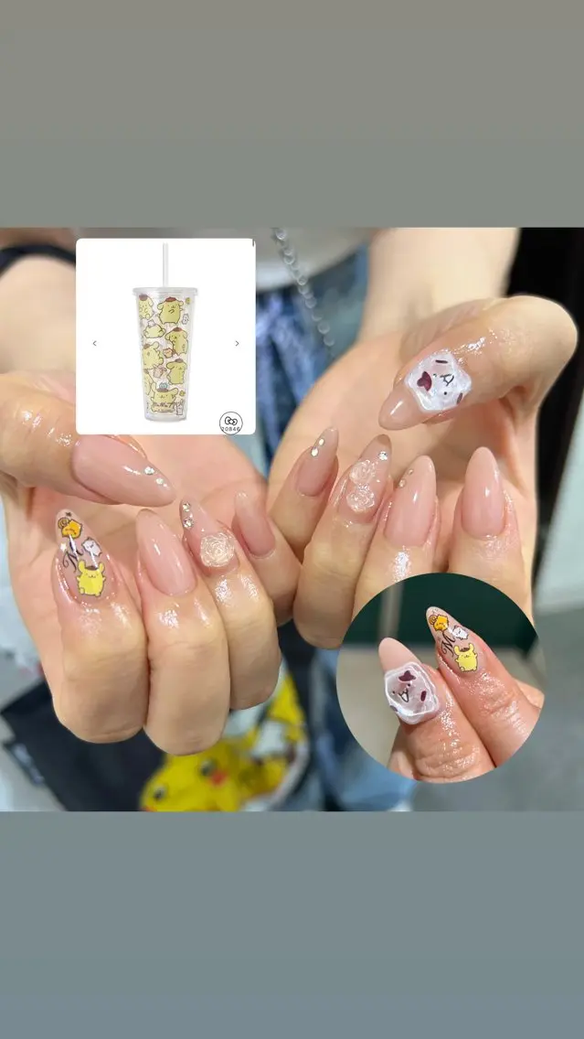 ネイル 持ち込み ハンドネイル パラあり！フィルイン 美フォルムのネイルデザイン