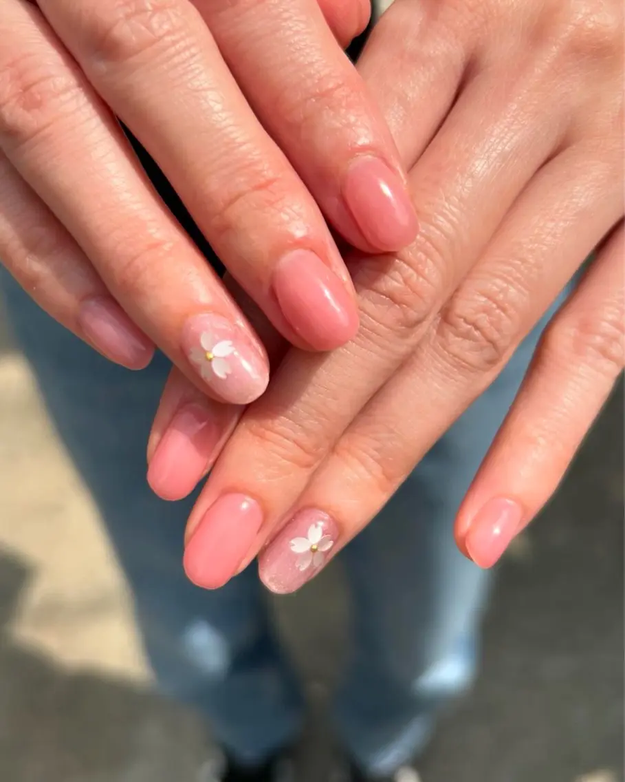 ネイル ハンドネイル Mani cafe nailのネイルデザイン