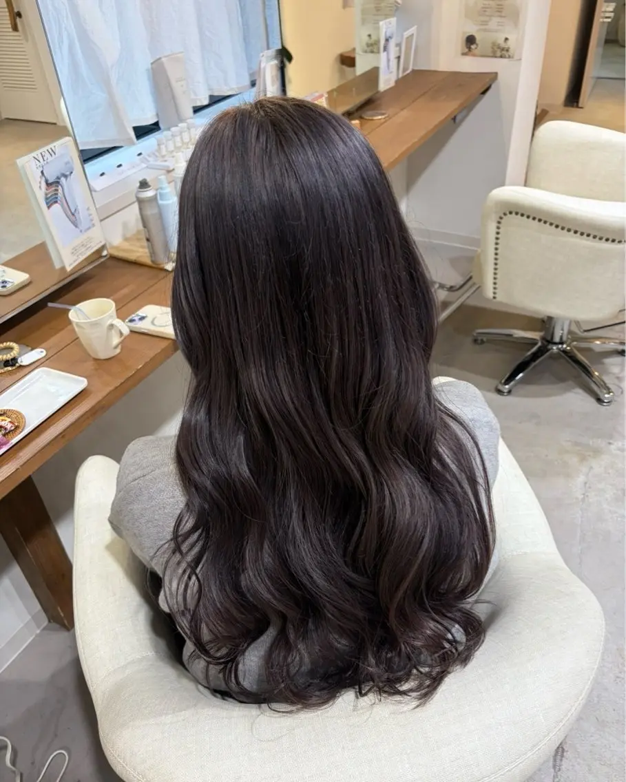カラー ヘアカラー 水内 由依のヘアスタイル