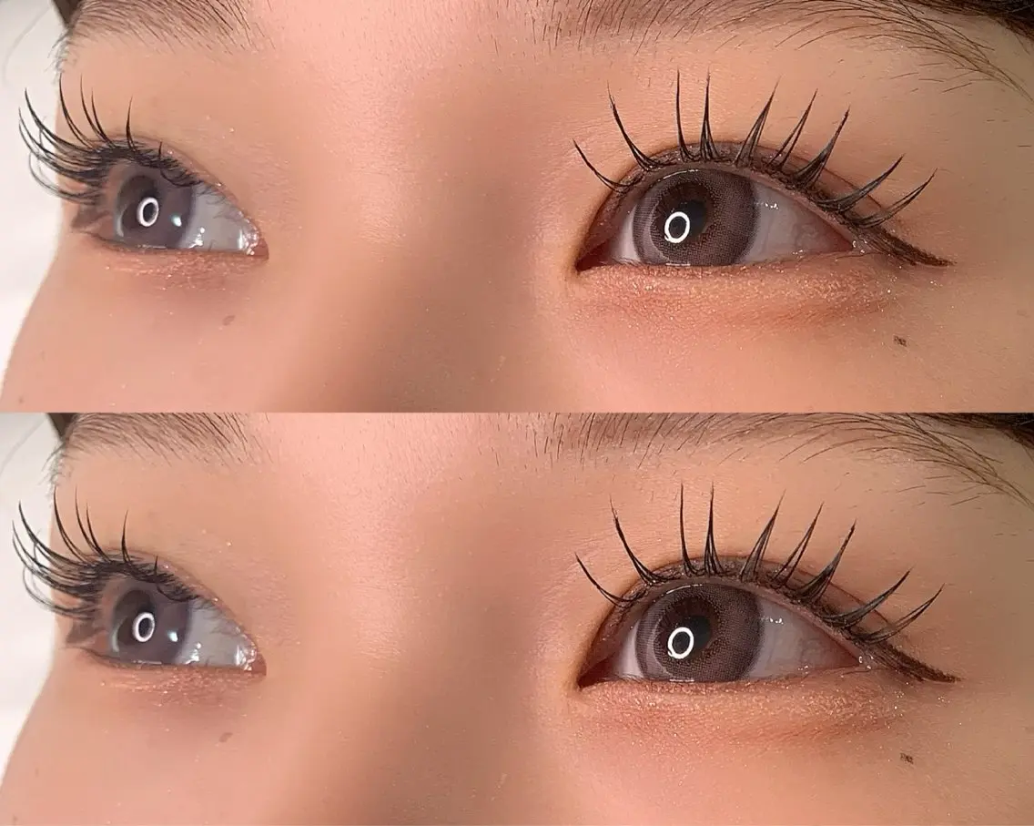 マツエク・マツパ フラットラッシュ Eyelash Salon IROのマツエク・マツパデザイン