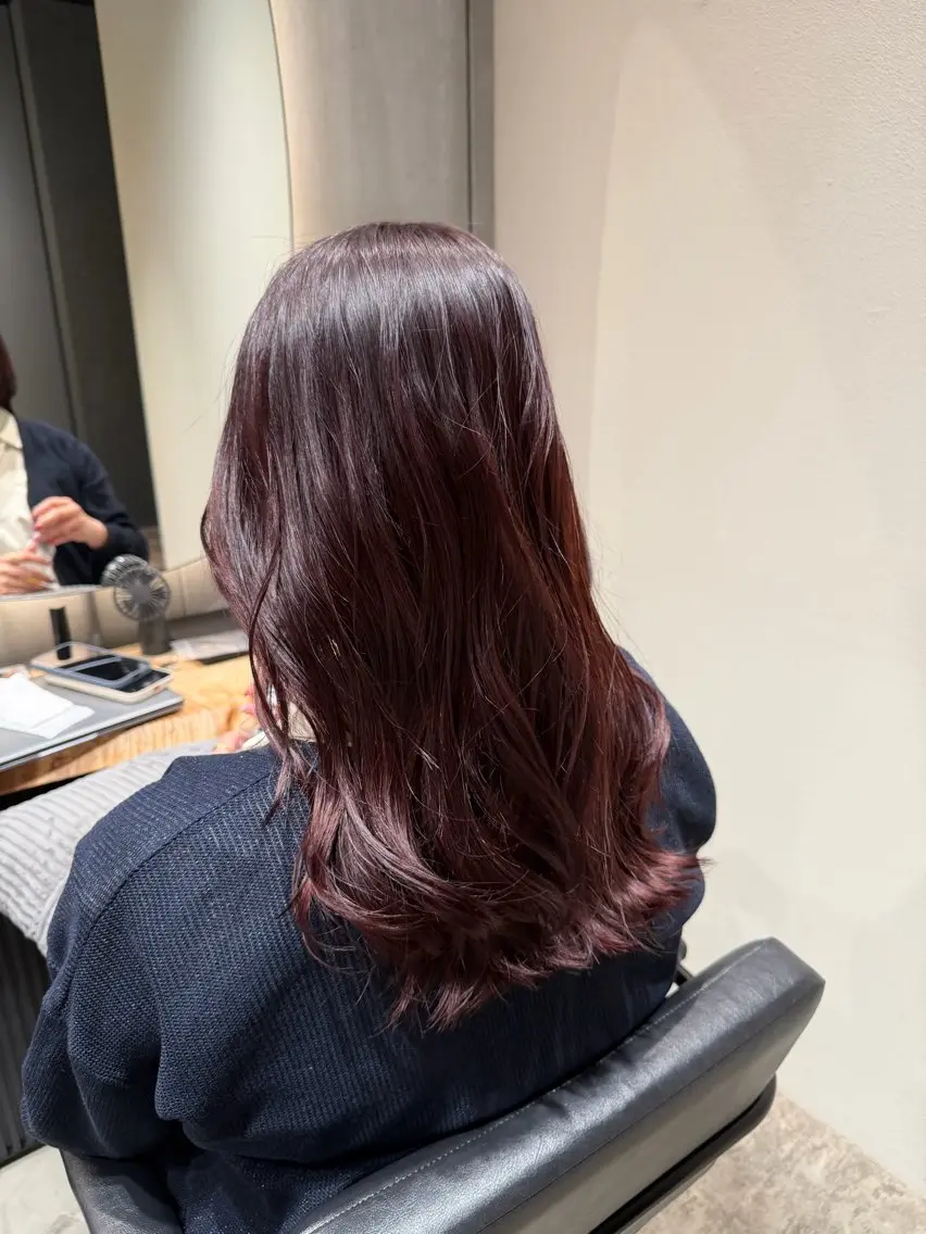 カラー ヘアカラー 加賀美 幸乃のヘアスタイル
