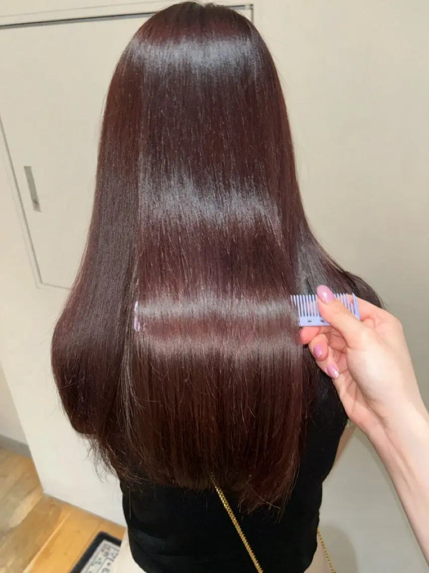 ロング カラー ラベンダーカラー ラベンダーピンク ピンクカラー ヘアカラー CLEO hair / shionのヘアスタイル