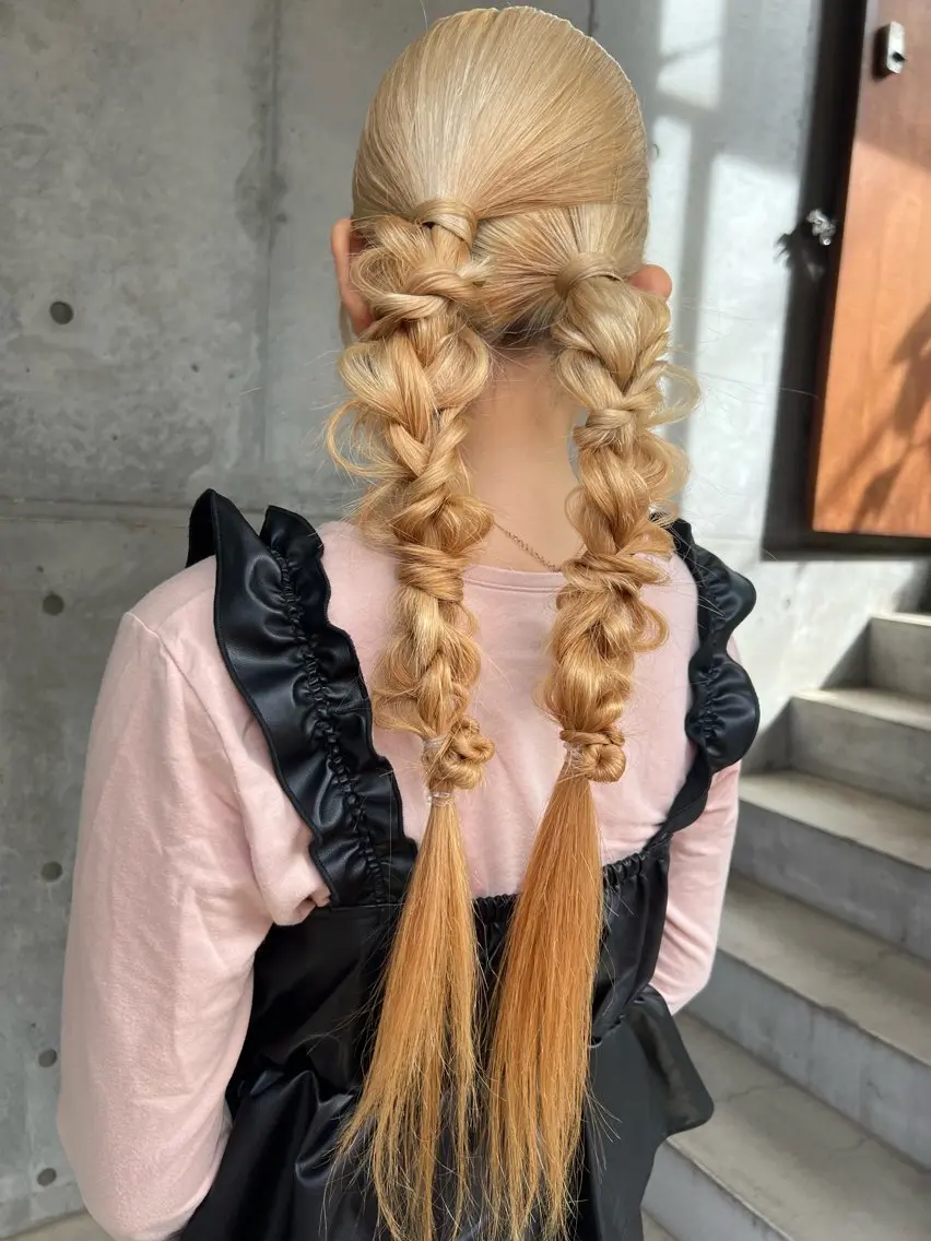 ロング ユカ yのヘアスタイル