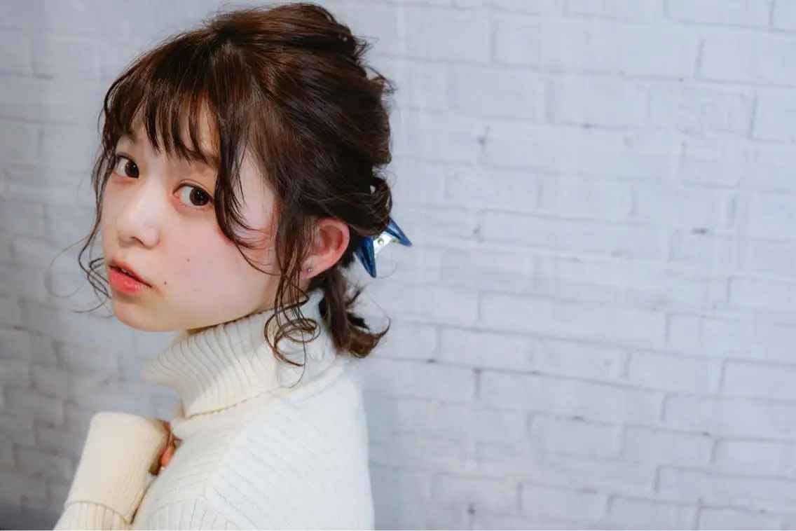 ミディアム ボブ 髪質改善、エクステ 山口卓哉のヘアスタイル