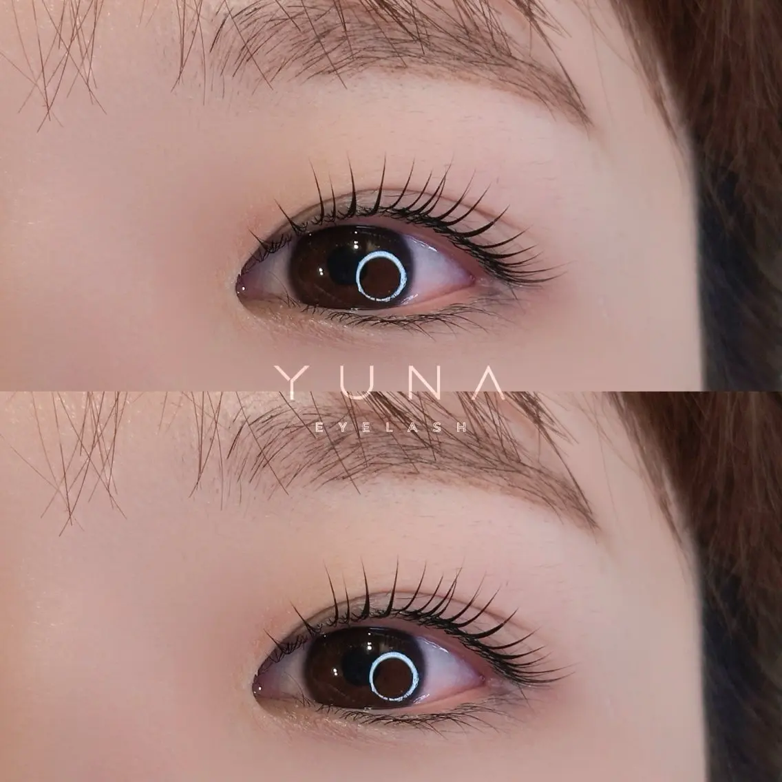 マツエク・マツパ Jカール ナチュラル マツパ Yuna eyelash🫧のマツエク・マツパデザイン