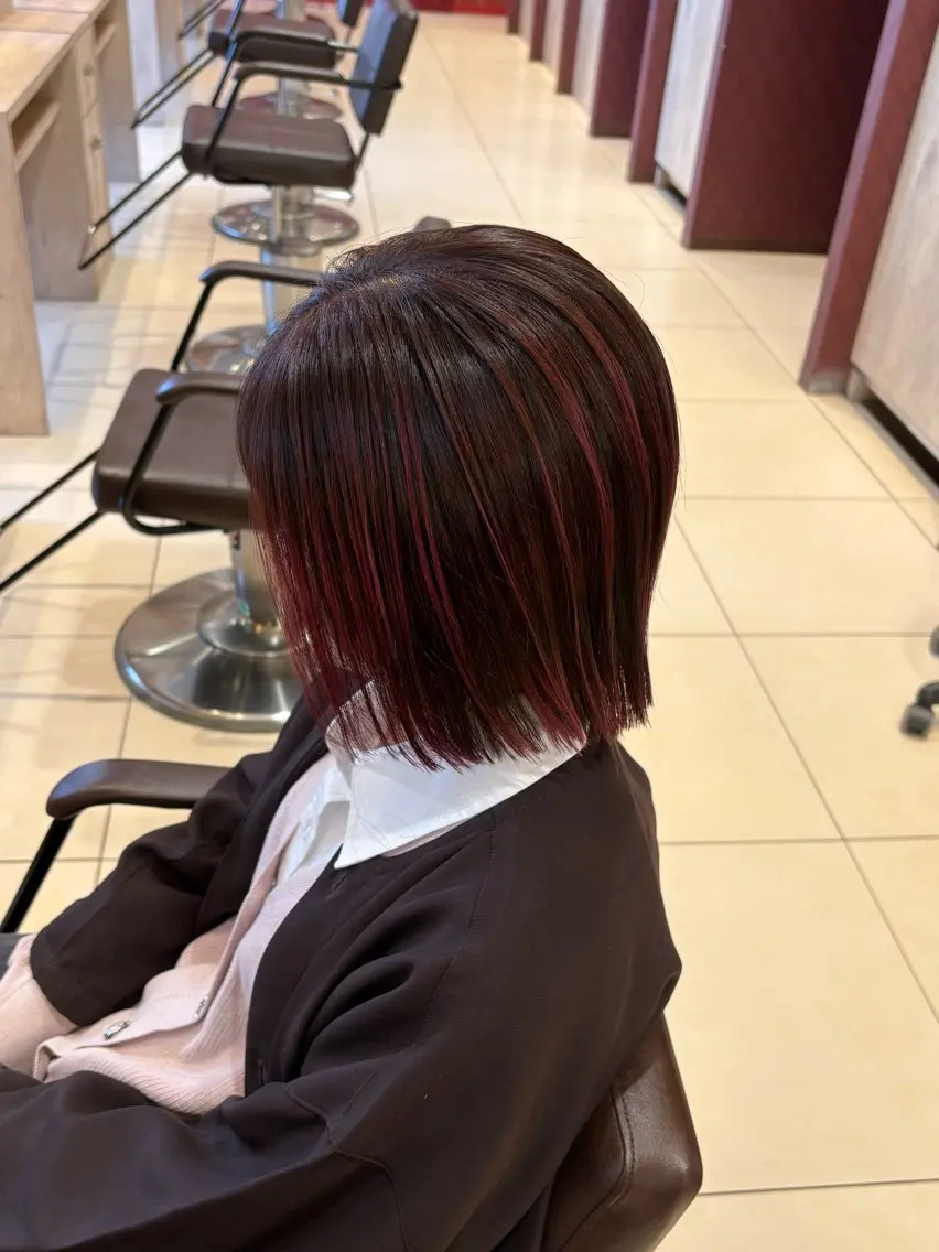 ショート カラー ヘアカラー Nanami ナナミのヘアスタイル