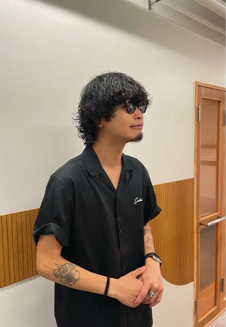 ショート メンズ カット 難波 晃助のヘアスタイル