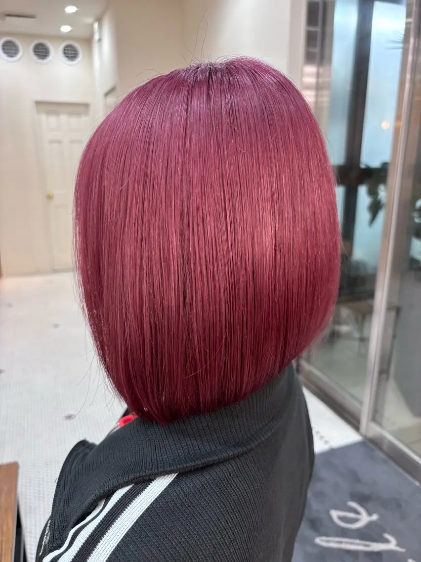 ショート ヘアカラー 可愛いベージュ& ブラウン🧸なぎさのヘアスタイル
