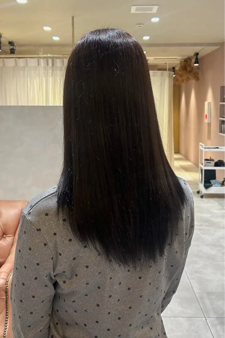 ロング ヘアカラー 京都丸太町/艶カラー /ナツキ🤍🫧のヘアスタイル