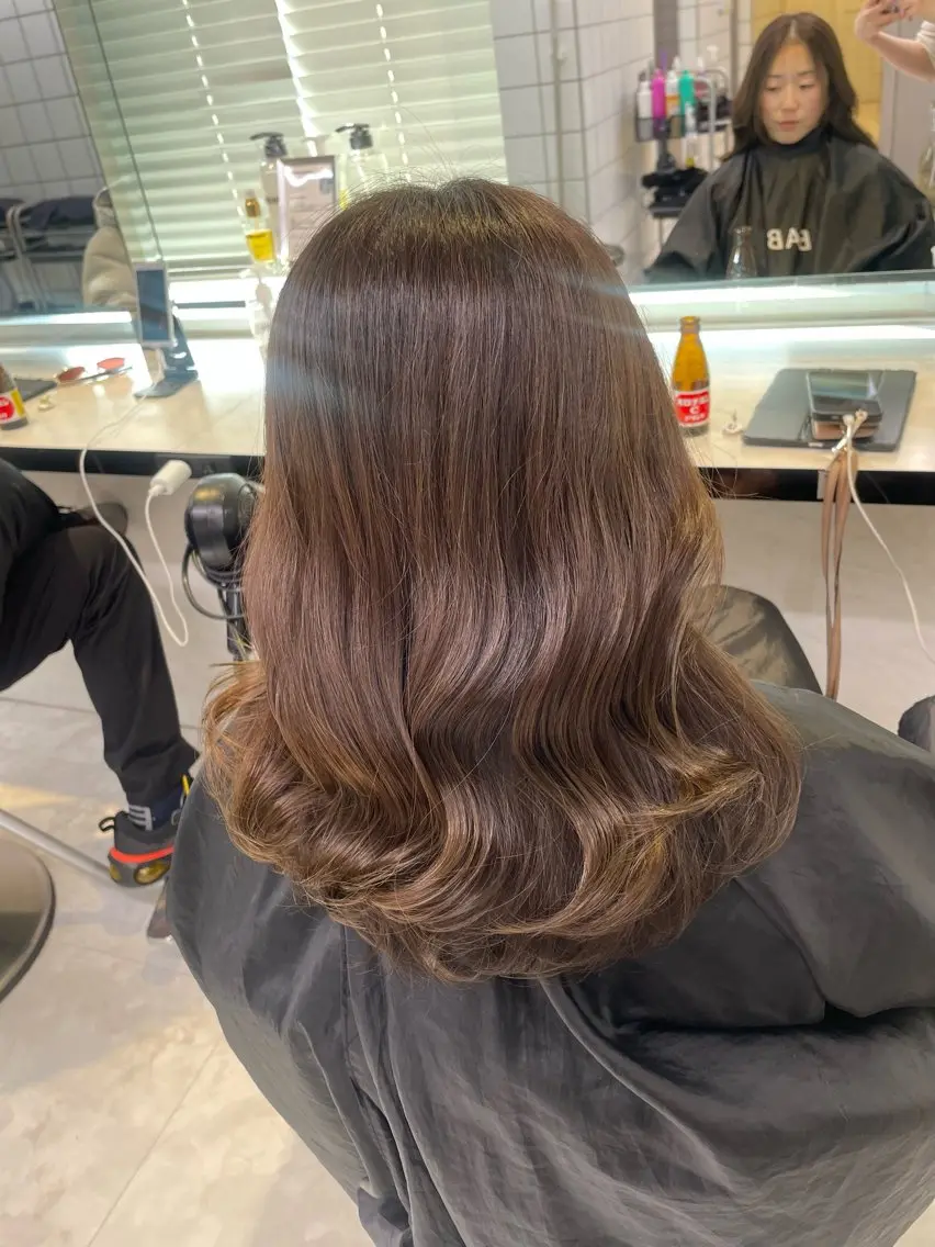 ミディアム カット ヘッドスパ ヘアセット うる艶トレンドヘア 🕊️上野BABYのヘアスタイル