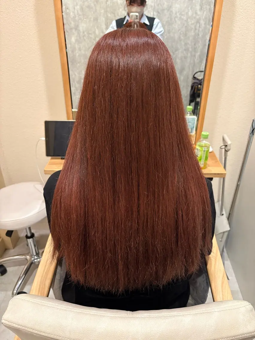 カラー 髪質改善 タナカ マコのヘアスタイル