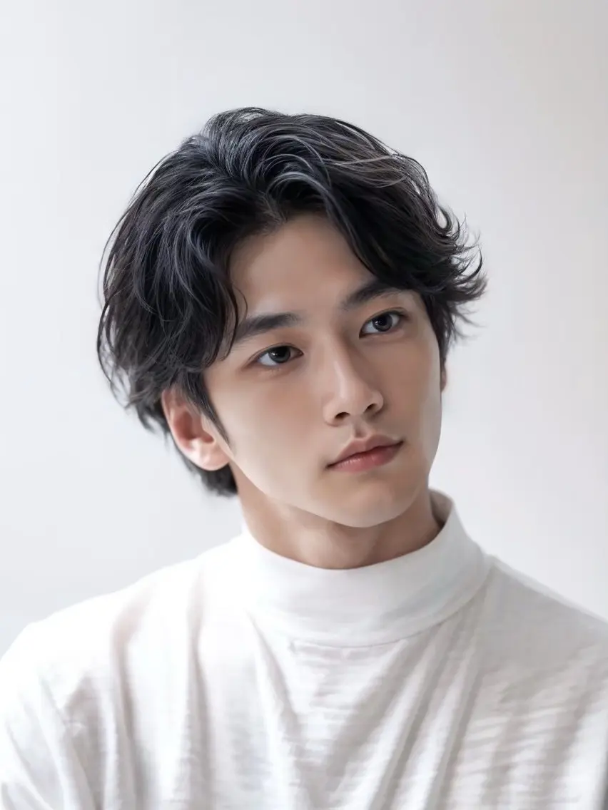ショート メンズ 撮影モデル募集【くび れショートボブ】馨のヘアスタイル
