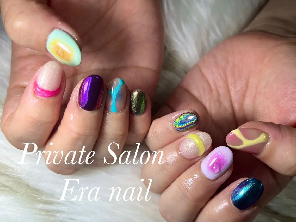 ネイル 持ち込み Era nailのネイルデザイン