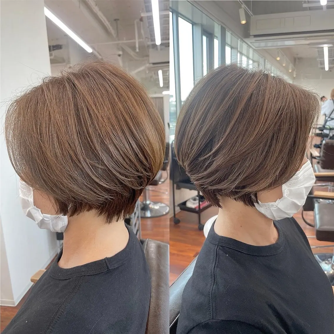 ショート 大西 涼のヘアスタイル