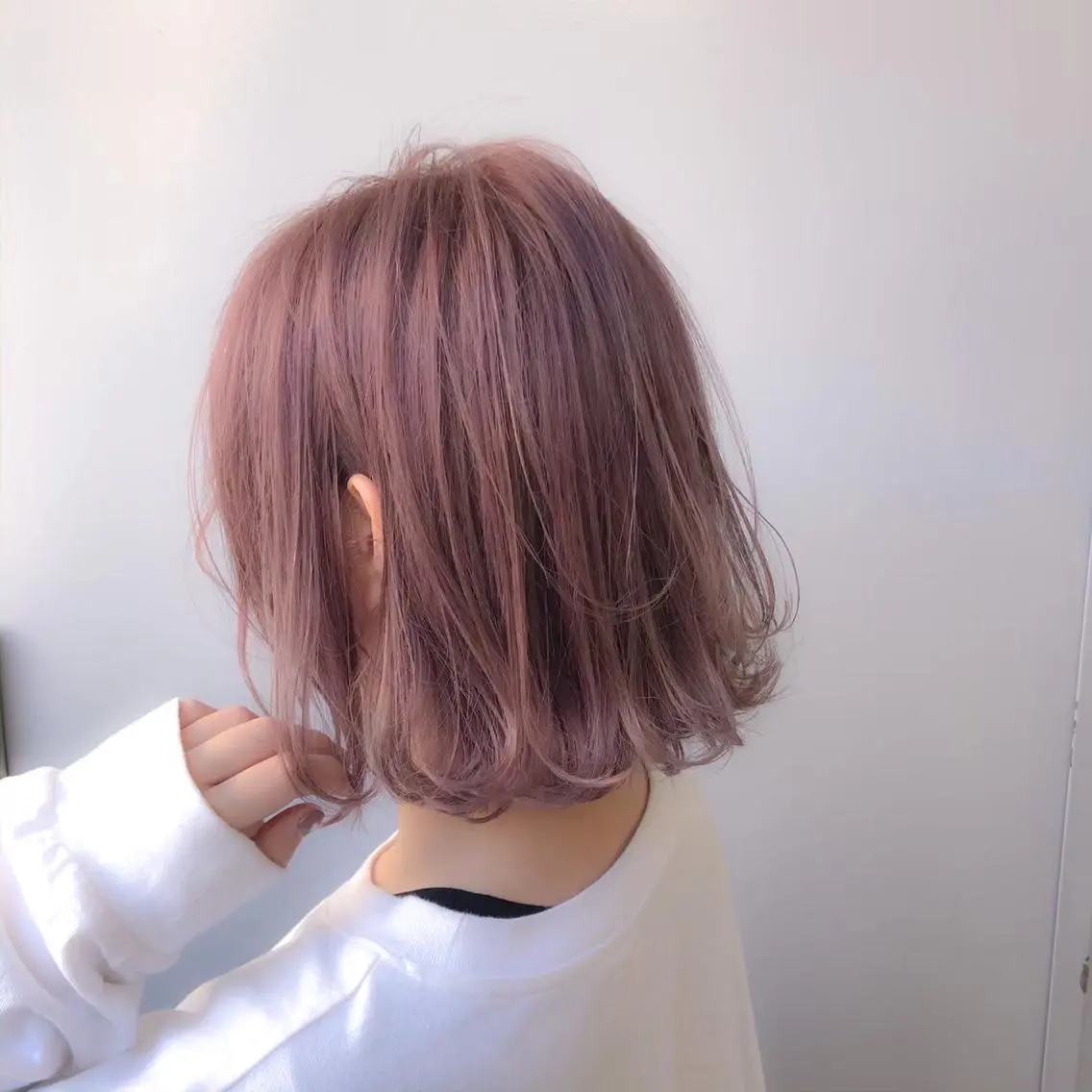 ミディアム カラー エフェクトブリーチ 🌟前澤啓太朗のヘアスタイル
