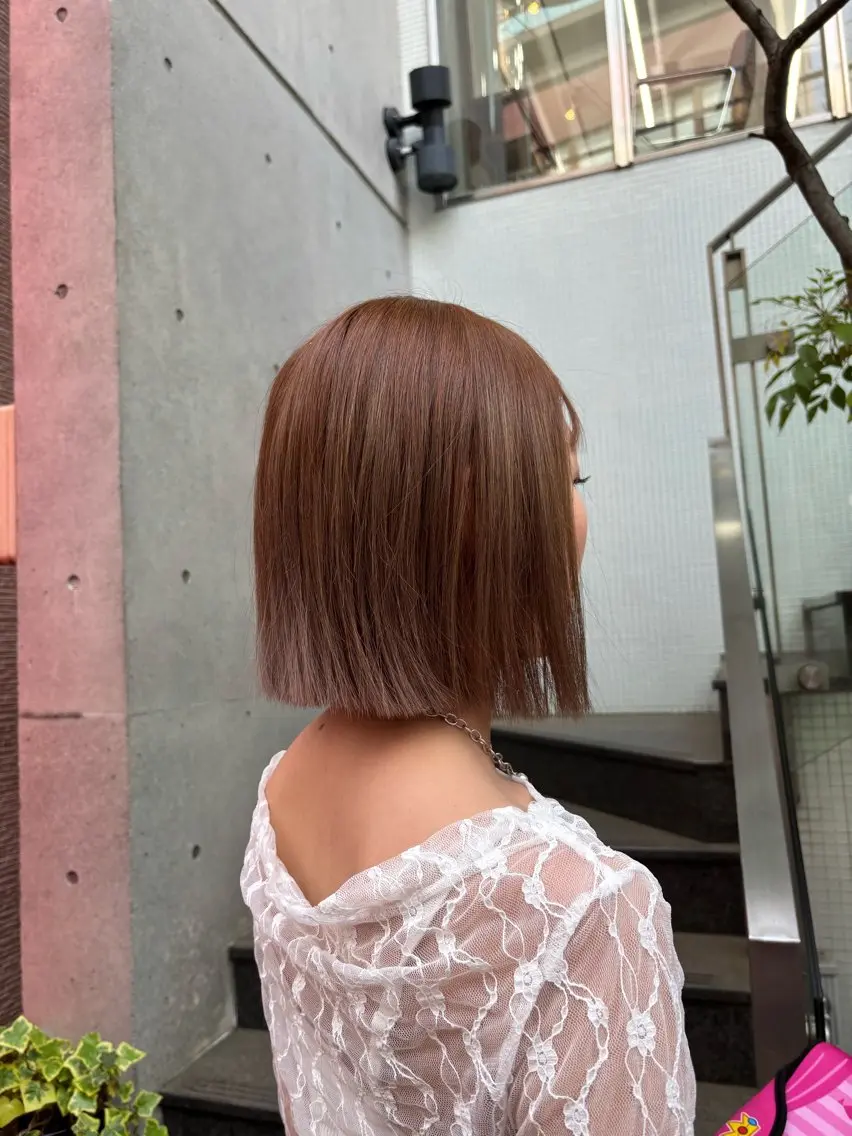 根本ブリーチリタッチ➕オンカラーの写真