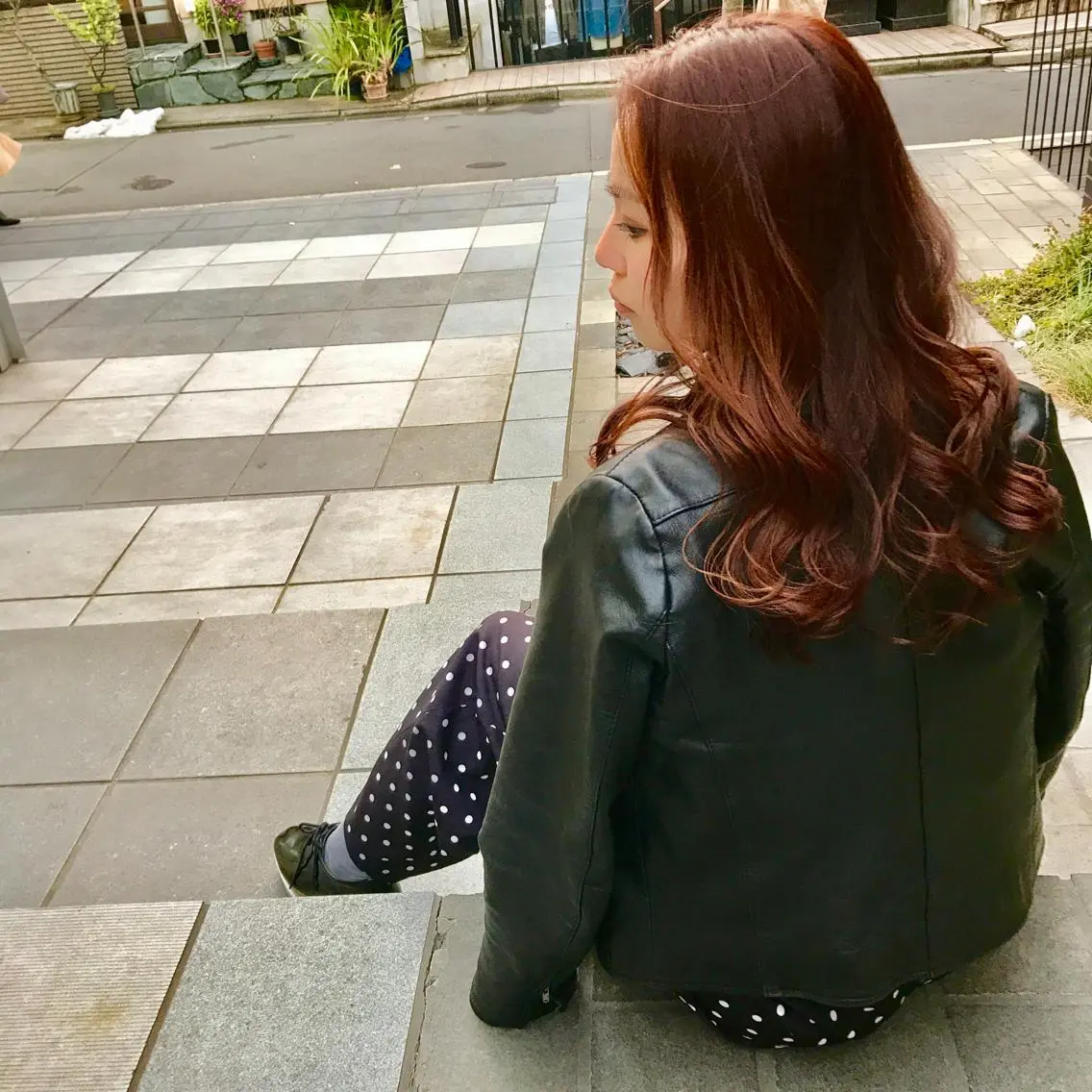 ロング カラー オレンジ Shiho お洒落な エクステ♡ハイトーンのヘアスタイル
