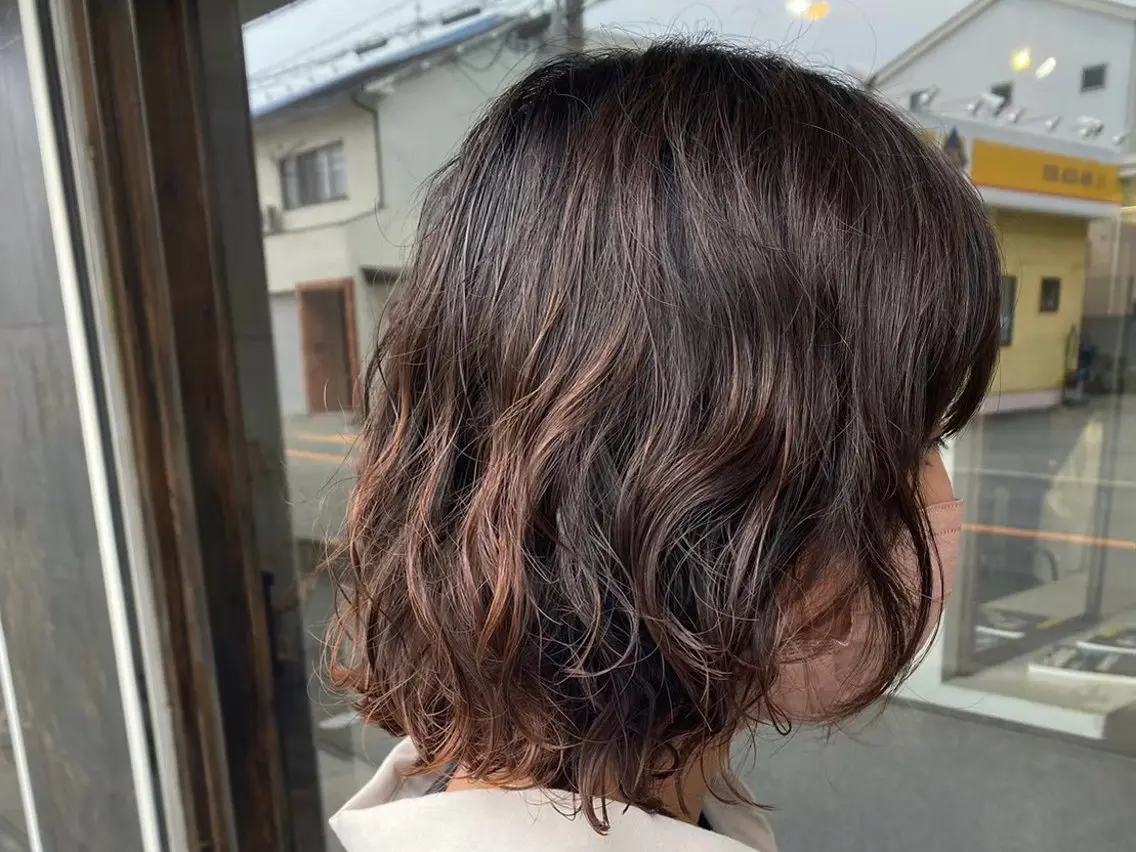 パーマ 寺本 玲花のヘアスタイル