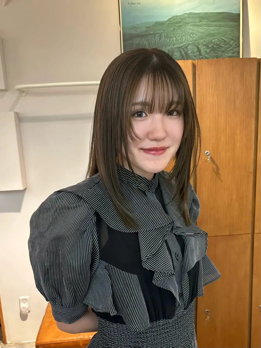 カラー aiko【艶カラー ・ミニモ年内で終了】のヘアスタイル