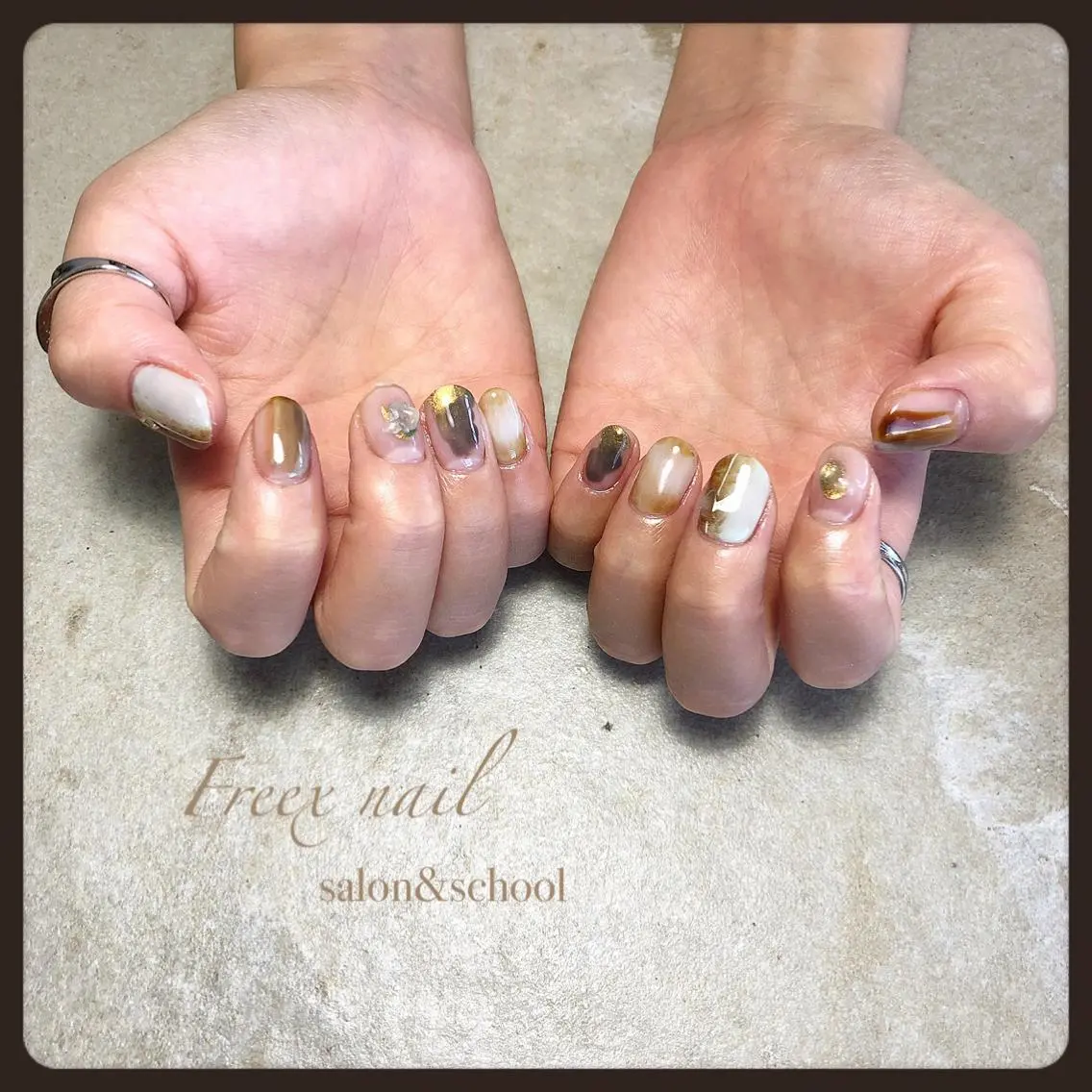 ネイル ニュアンスネイル freex nail /ニュアンス/個性派のネイルデザイン