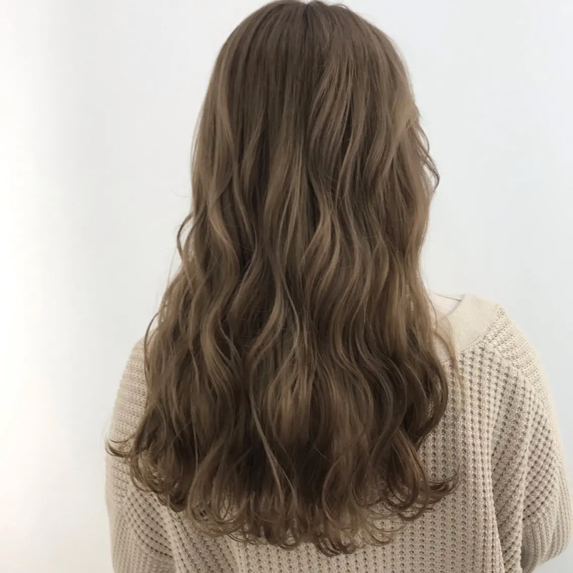ロング カット ヘアカラー トリートメント 天王寺の美容師 わだひろしのヘアスタイル