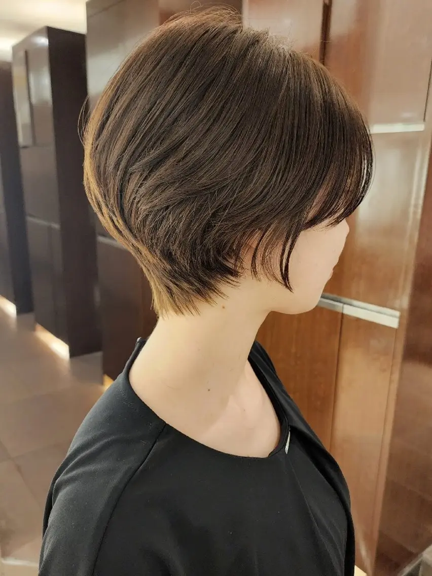 ショート 中高下 由真 ◎モニター様価格のヘアスタイル