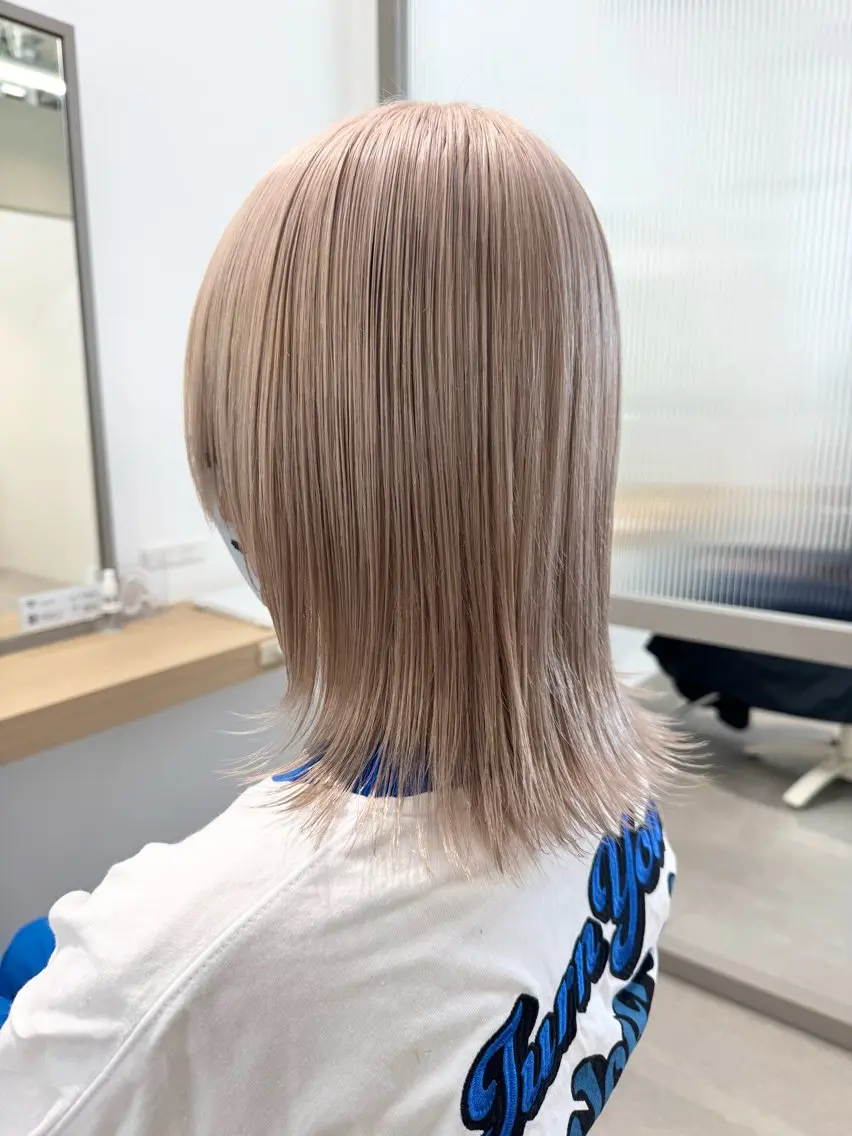 ❗️ご新規様限定❗️【ケアブリーチ+ケアカラー】💫ケア剤を使用したダブルカラー💫※レディースはこちらから💁‍♀️の写真
