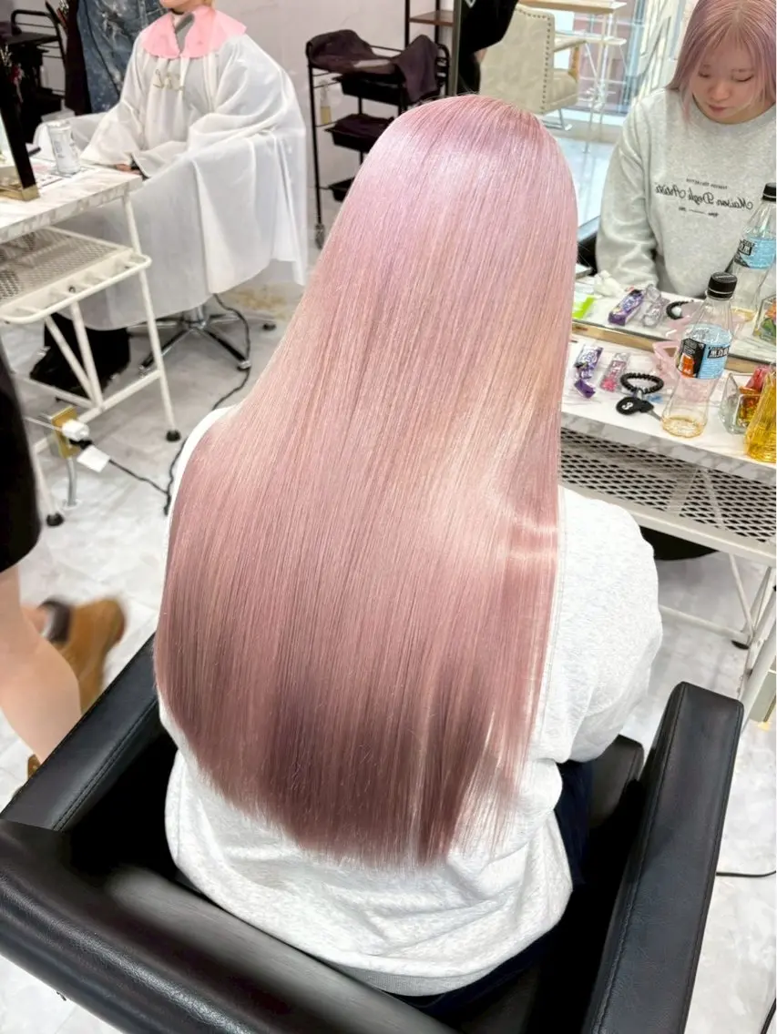 ロング ☪️ハイトーン coco🍀︎✨のヘアスタイル