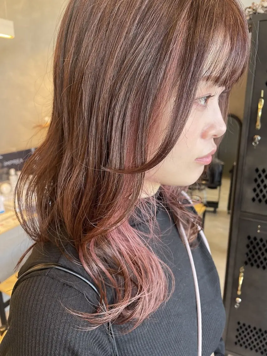 カラー koharu /豊川/Lissのヘアスタイル