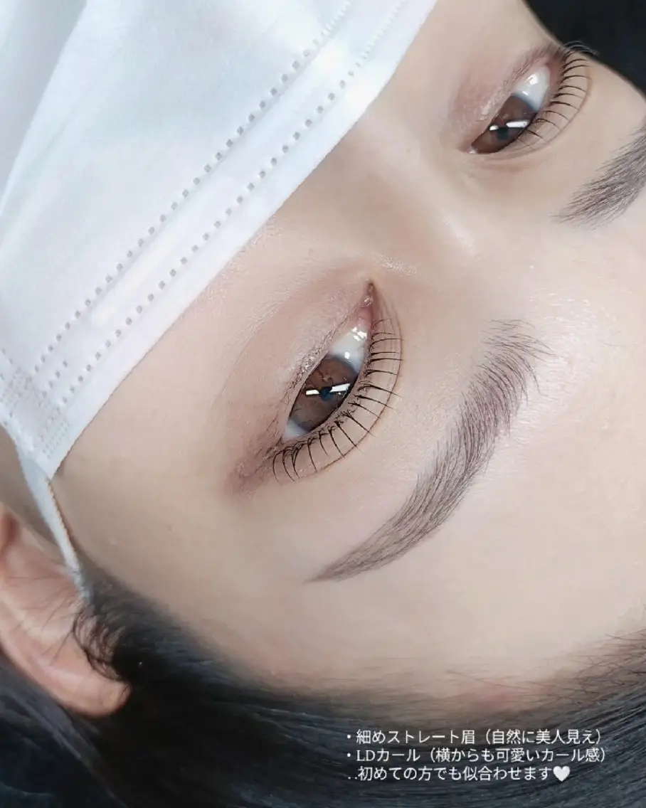 マツエク・マツパ 一重×まつ毛パーマ 眉毛サロン 　森田江里子の眉毛・アイブロウイメージ