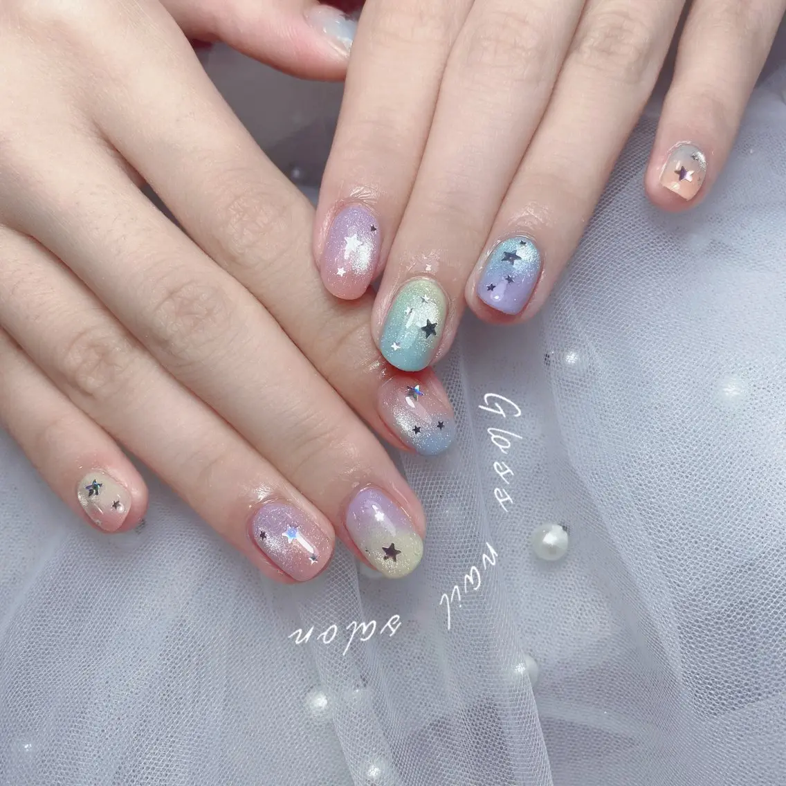 ネイル ハンドネイル Yuna✨ Gloss nailのネイルデザイン