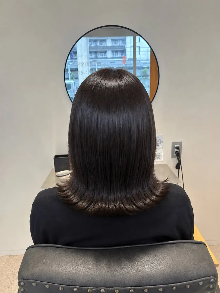 ミディアム ヘアカラー Cocoro 艶カラー🎀のヘアスタイル