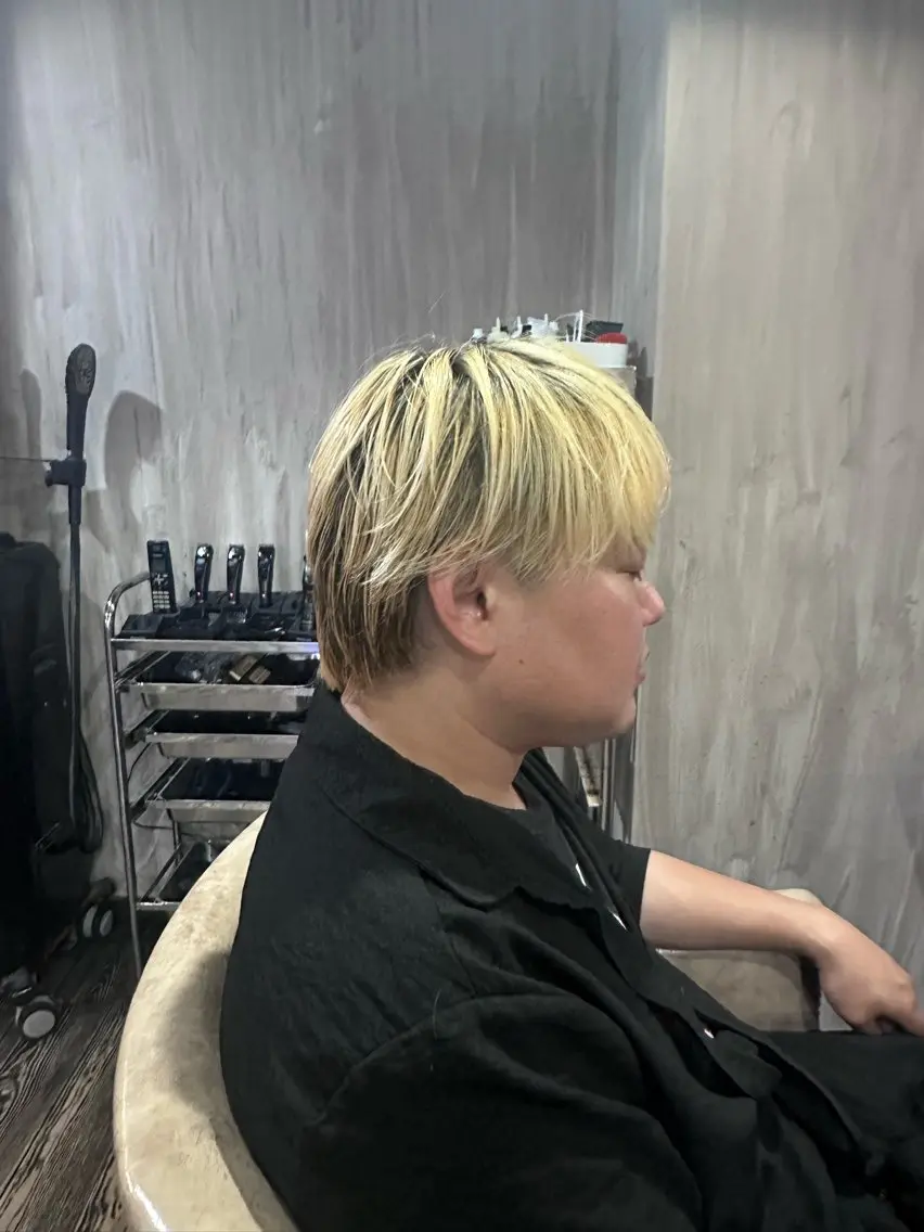 メンズ 🩵メンズショート✨ パーマスタイル みくのヘアスタイル