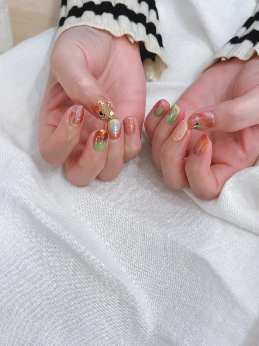 ネイル ハンドネイル w*ange MAOのネイルデザイン
