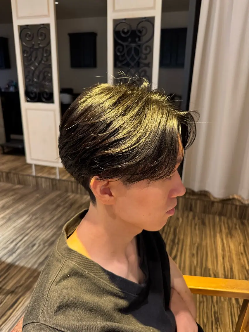 ショート カット 庄内/透明感 カラー/SHUNのヘアスタイル