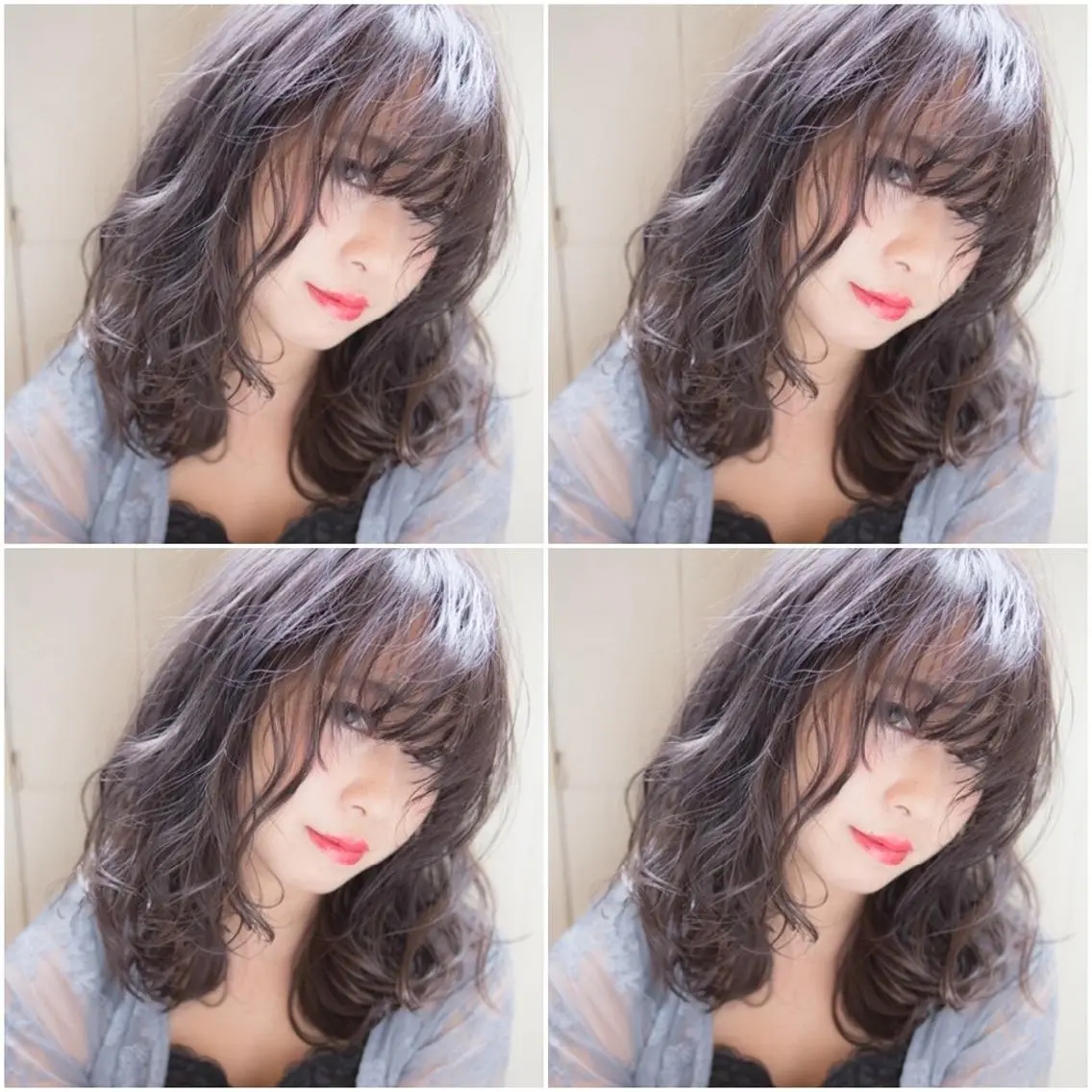 セミロング カラー アッシュ タナカ *歴10年以上*のヘアスタイル