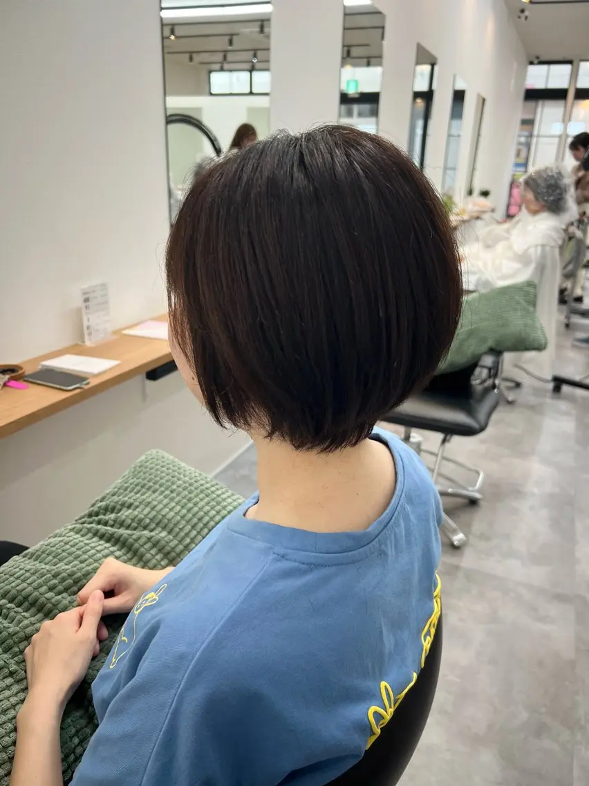 ショート ショートボブ ボブ ショートヘア カット ✨NOMAD印西✨ 黒川勇輝のヘアスタイル