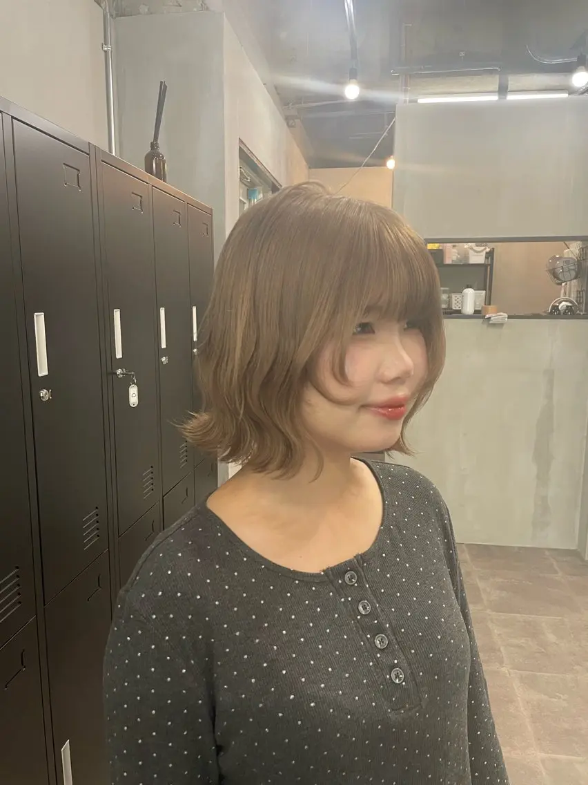 カラー ヘアカラー トリートメント ユウ/ ALLEN hairのヘアスタイル
