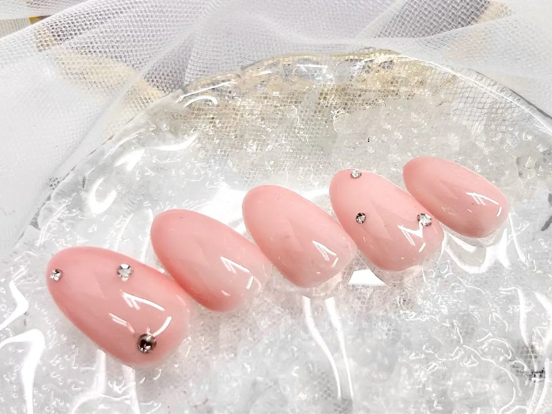 ネイル アートネイル ジェルネイル ニュアンスネイル パラジェル シンプルネイル Nail Neige🐈🌙のネイルデザイン