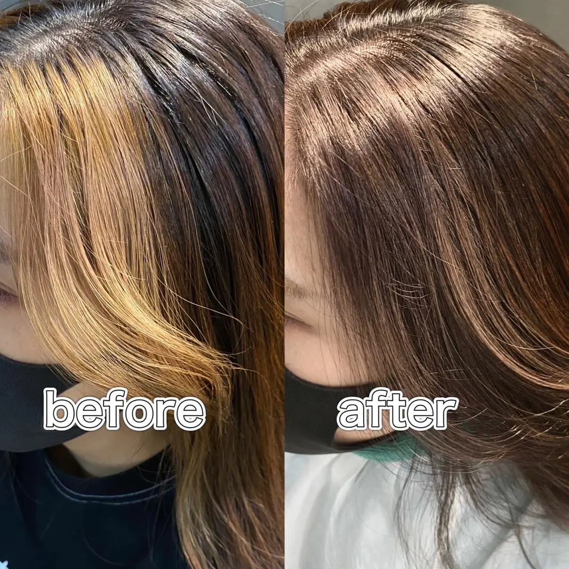 セミロング カラー カット ヘアカラー トリートメント ヘッドスパ メルクヘアー 中澤のヘアスタイル