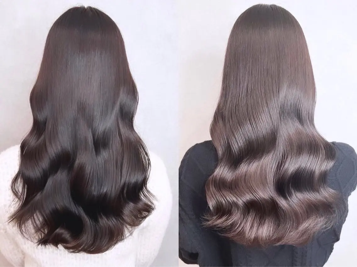 ロング カラー カット ヘアカラー トリートメント 🇰🇷韓国レイヤー 錦糸町【北山謙三】のヘアスタイル